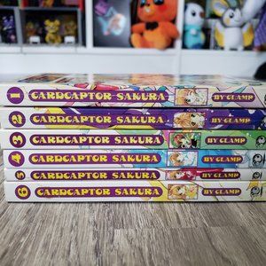 TokyoPop Cardcaptor Sakura manga vol 1-6